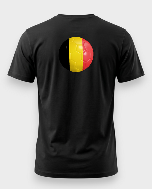 AU48: Belgium Black Globe T-Shirt