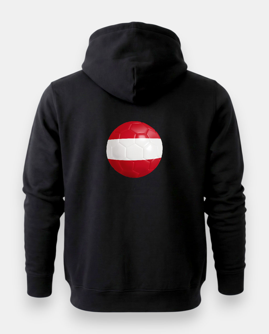 AU48: Austria Black Globe Hoodie
