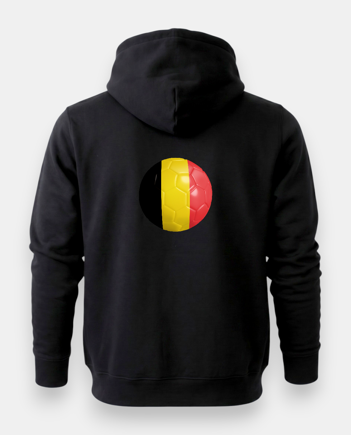 AU48: Belgium Black Globe Hoodie