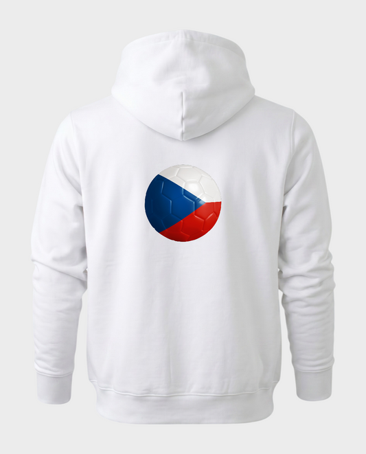AU48: Czechia White Globe Hoodie