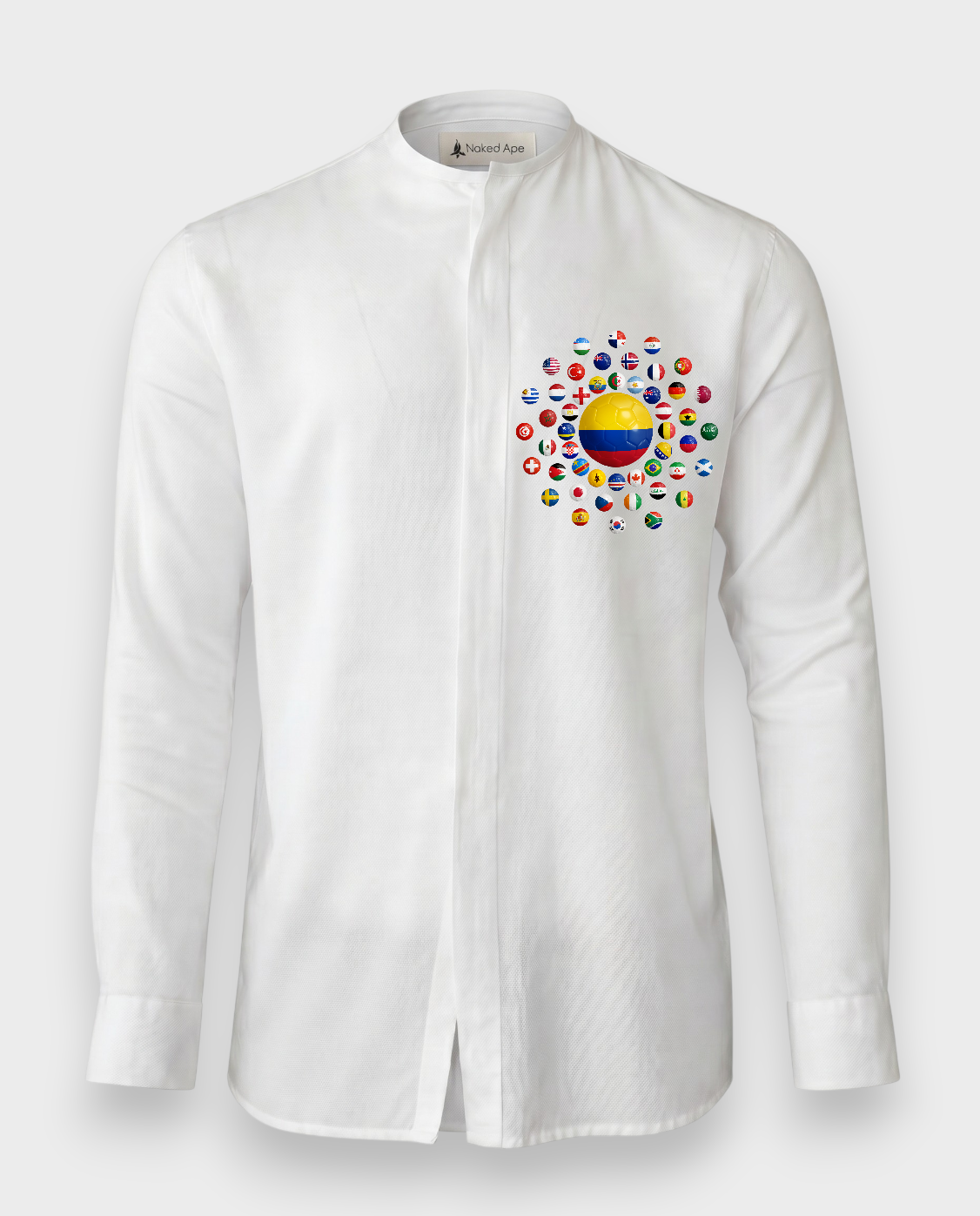 AU48: Colombia "Ltd. Ed." Grootman White Shirt