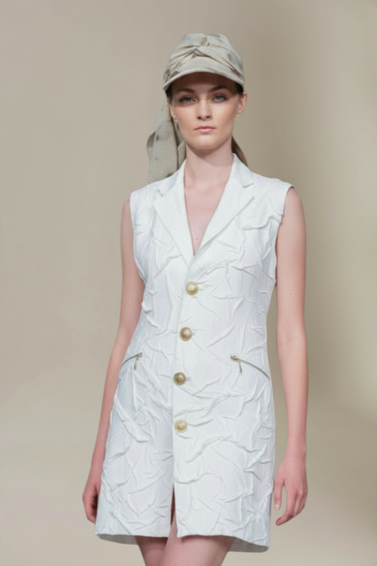 The Crease Me Trench Dress