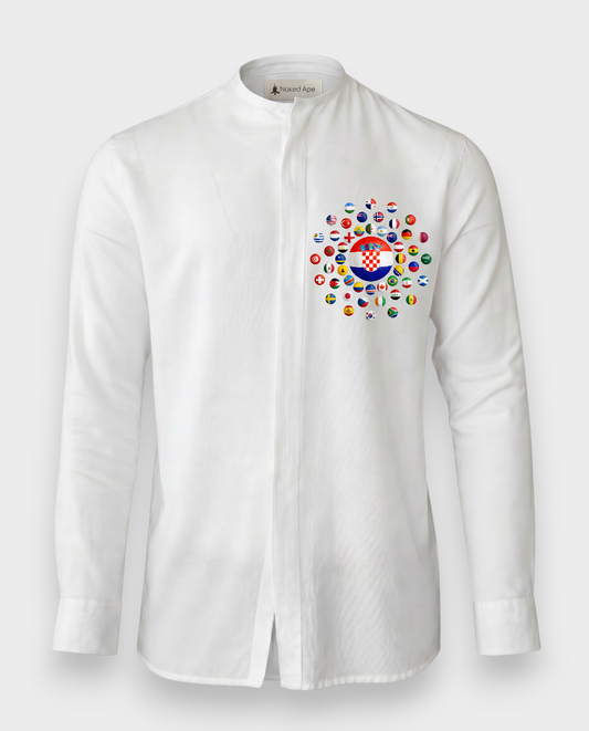 AU48: Croatia "Ltd. Ed." Grootman White Shirt