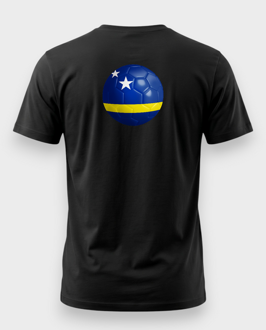 AU48: Curaçao Black Globe T-Shirt