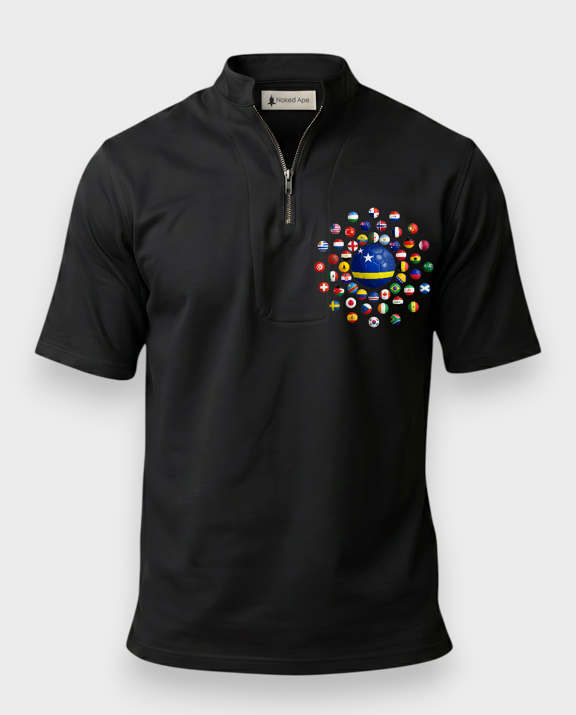 AU48: Curaçao Black Mathanda Shirt