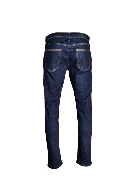 Denim Jeans with Hand Embroidery