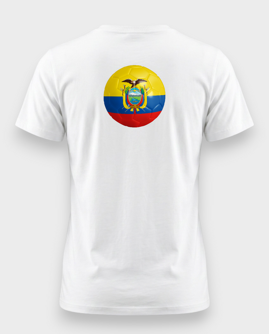 AU48: Ecuador White Globe T-Shirt