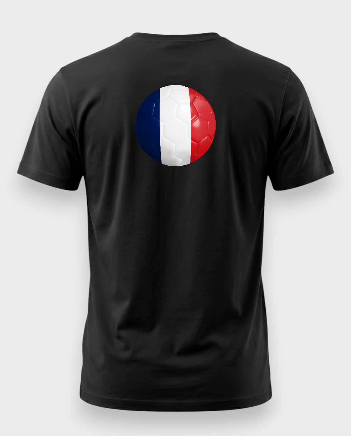 AU48: France Black Globe T-Shirt