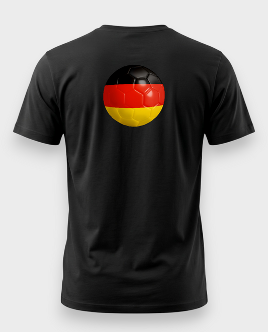 AU48: Germany Black Globe T-Shirt