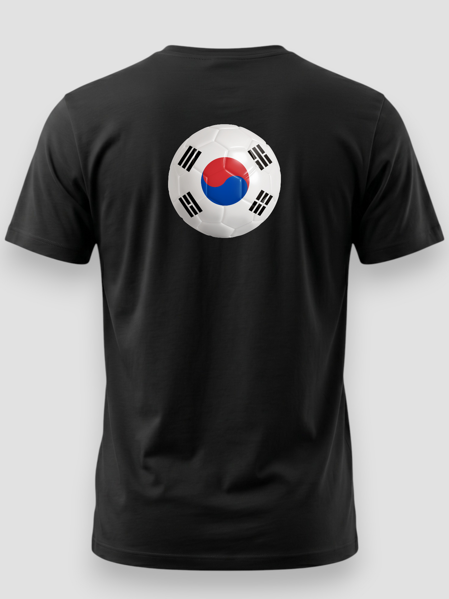 AU48: South Korea Black Globe T-Shirt