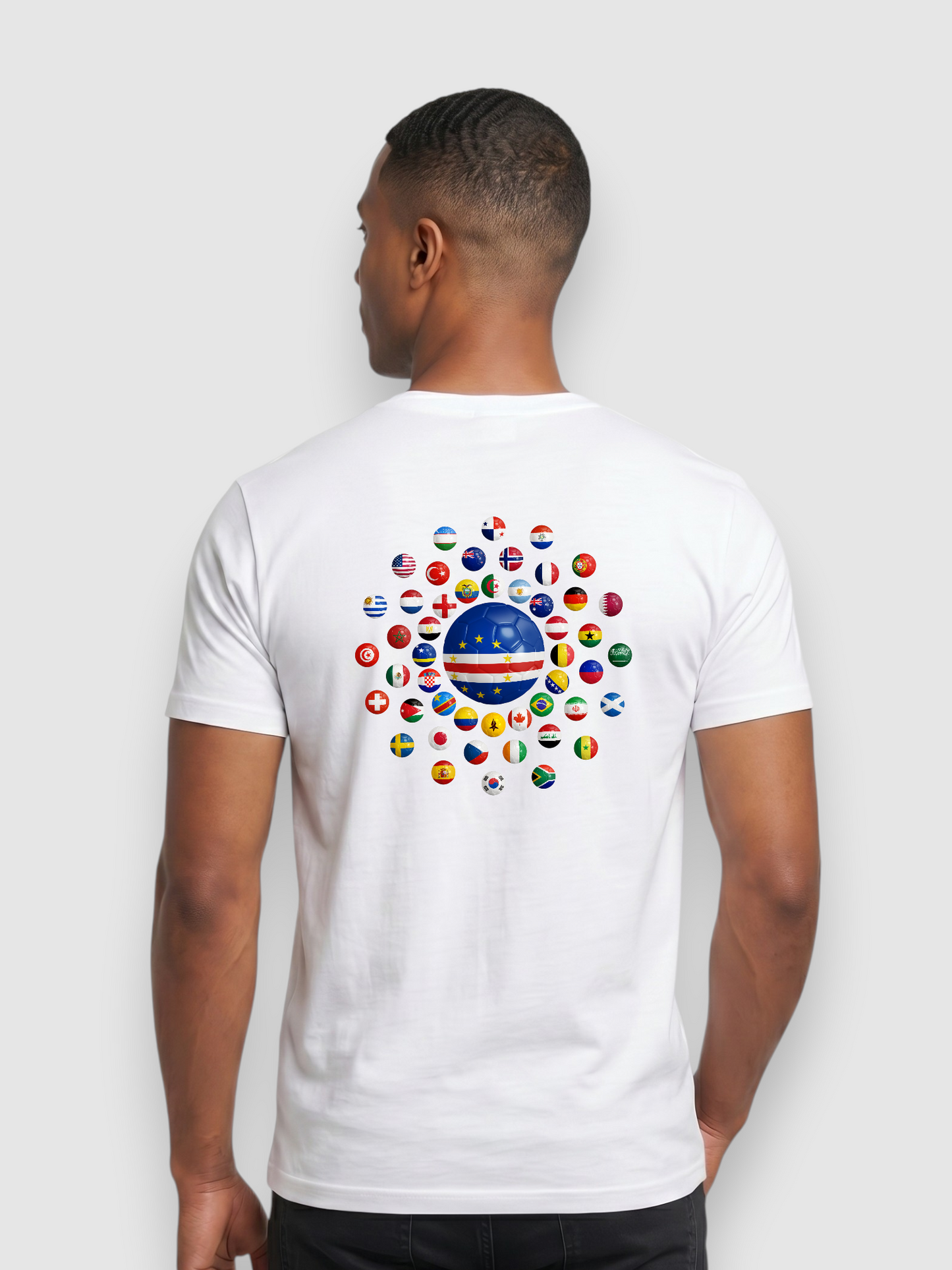 The 48 Collection: Cape Verde Tee — Black & White