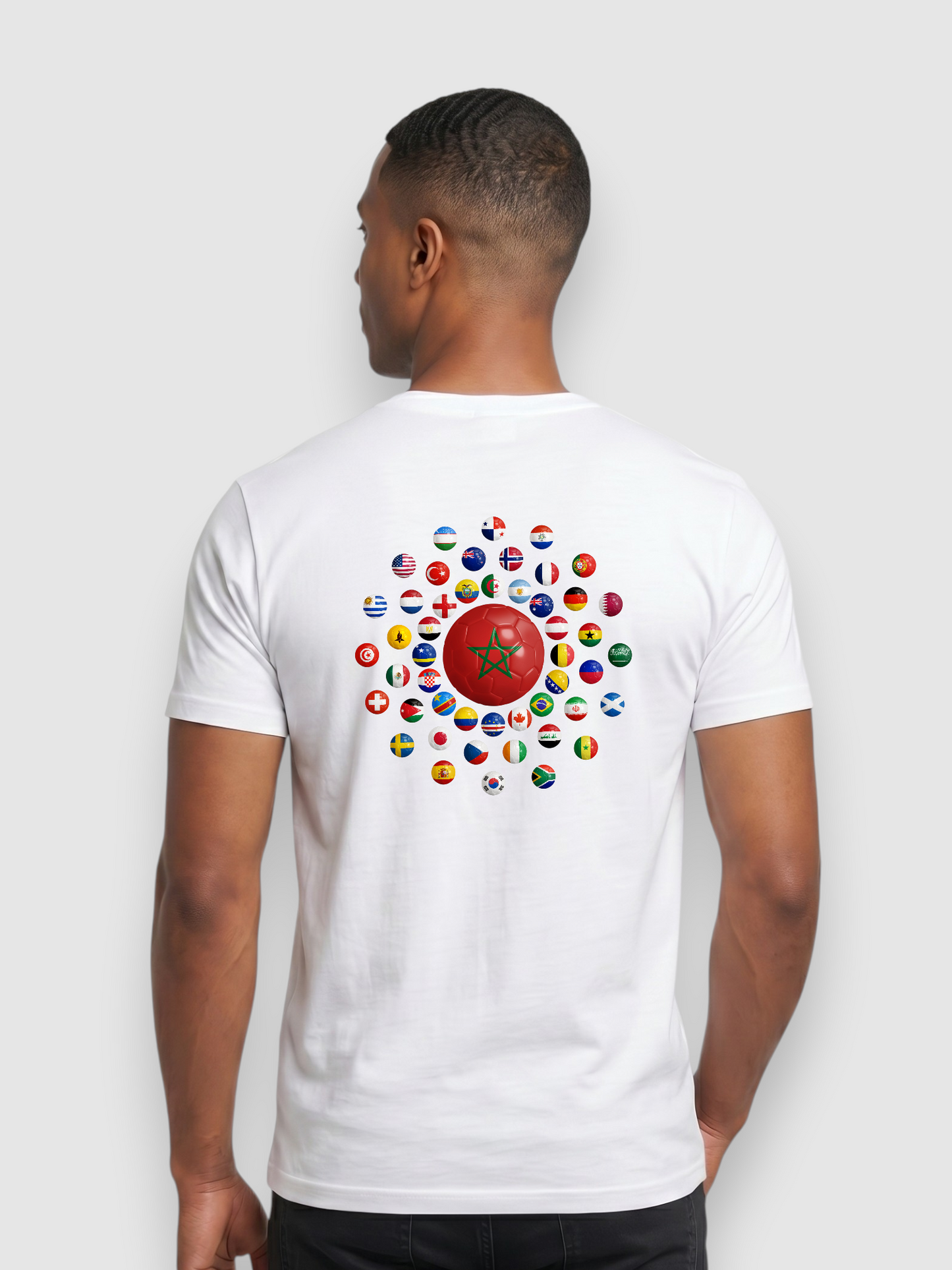 The 48 Collection: Morocco Tee — Black & White