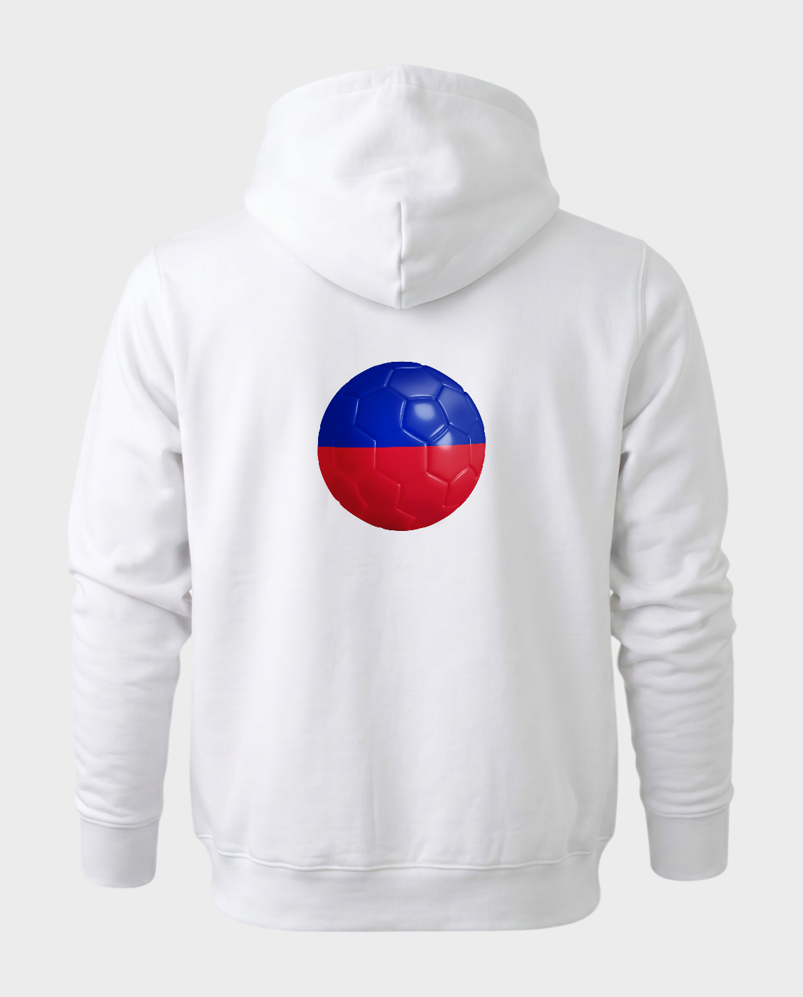 AU48: Haiti White Globe Hoodie