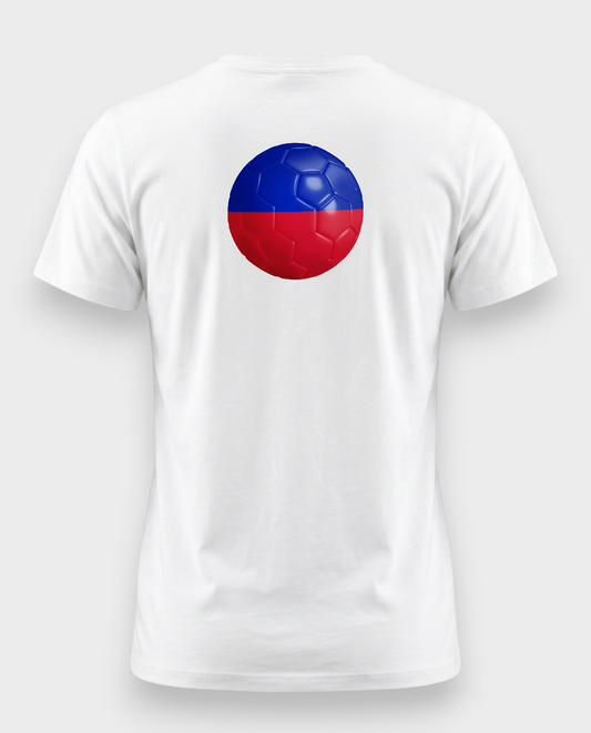 AU48: Haiti White Globe T-Shirt