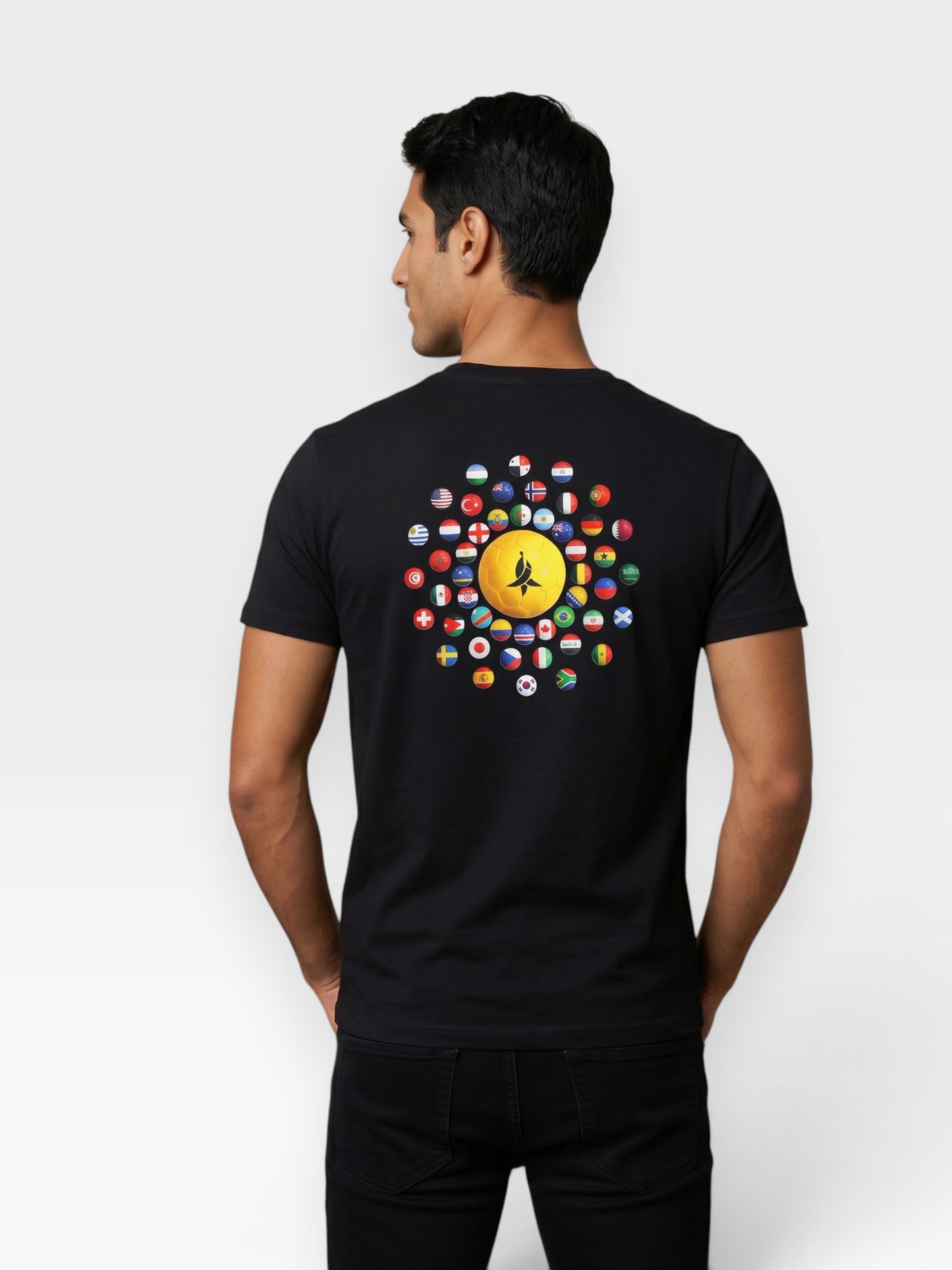 INDEBE (World) YOMHLABA (Cup) T-Shirt -White