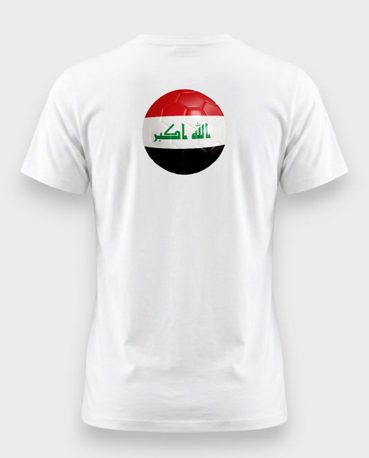 AU48: Iraq White Globe T-Shirt