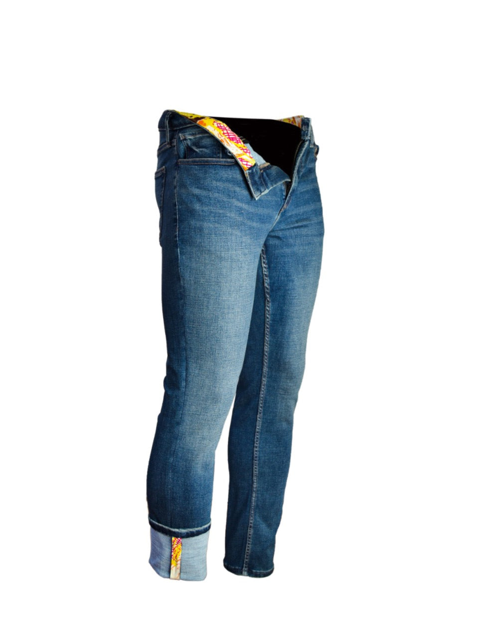 Faded Denim Jeans