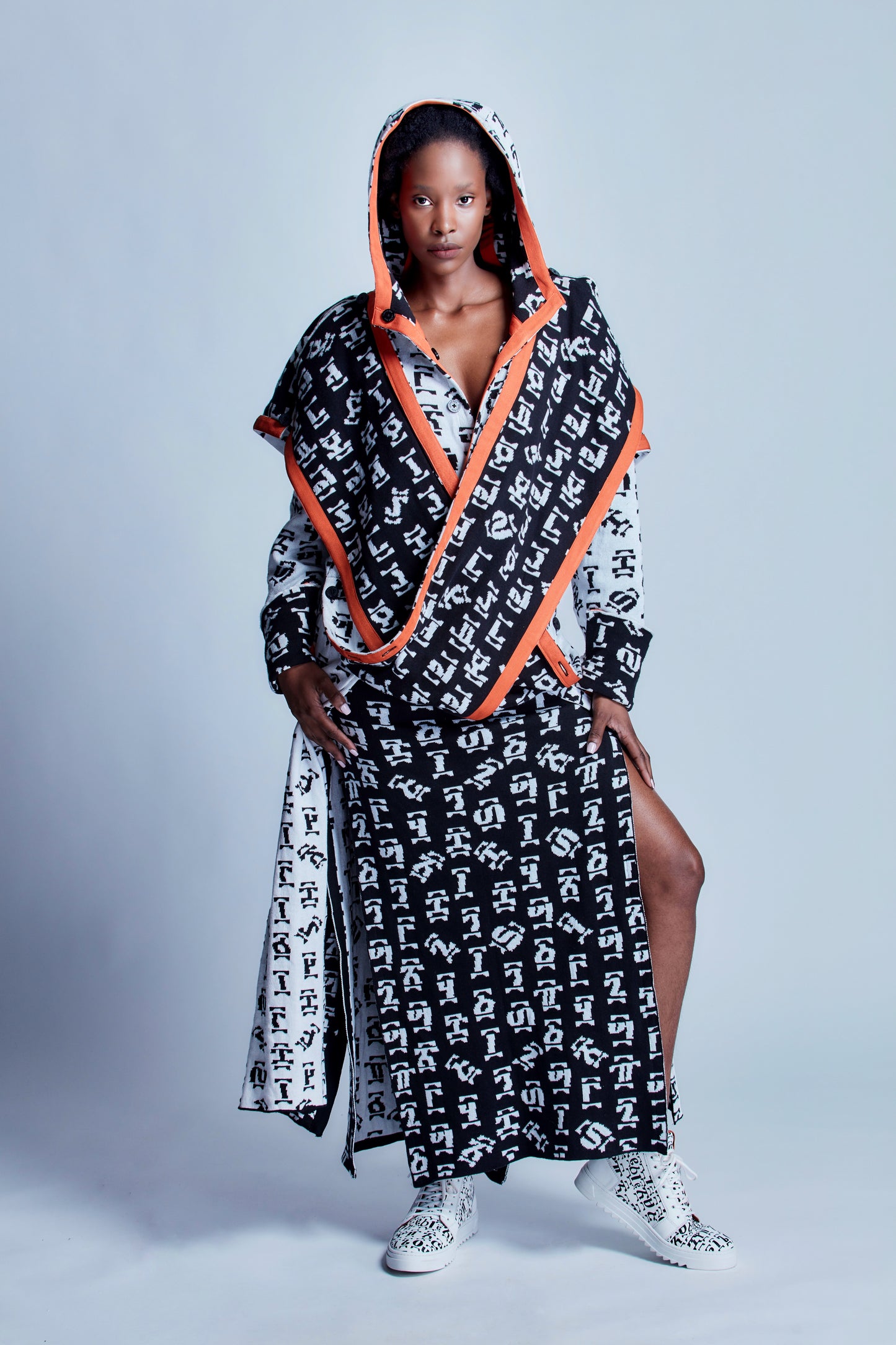 The Lotus Kimono knitted Coat