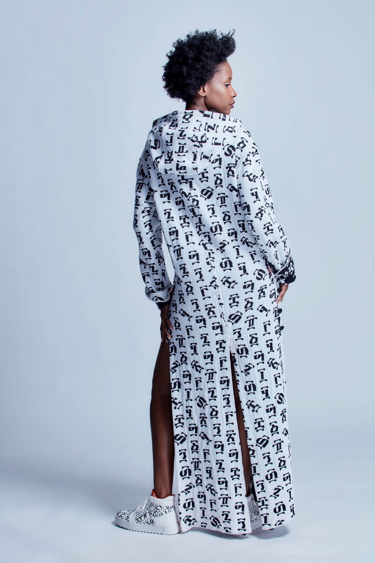 The Lotus Kimono knitted Coat
