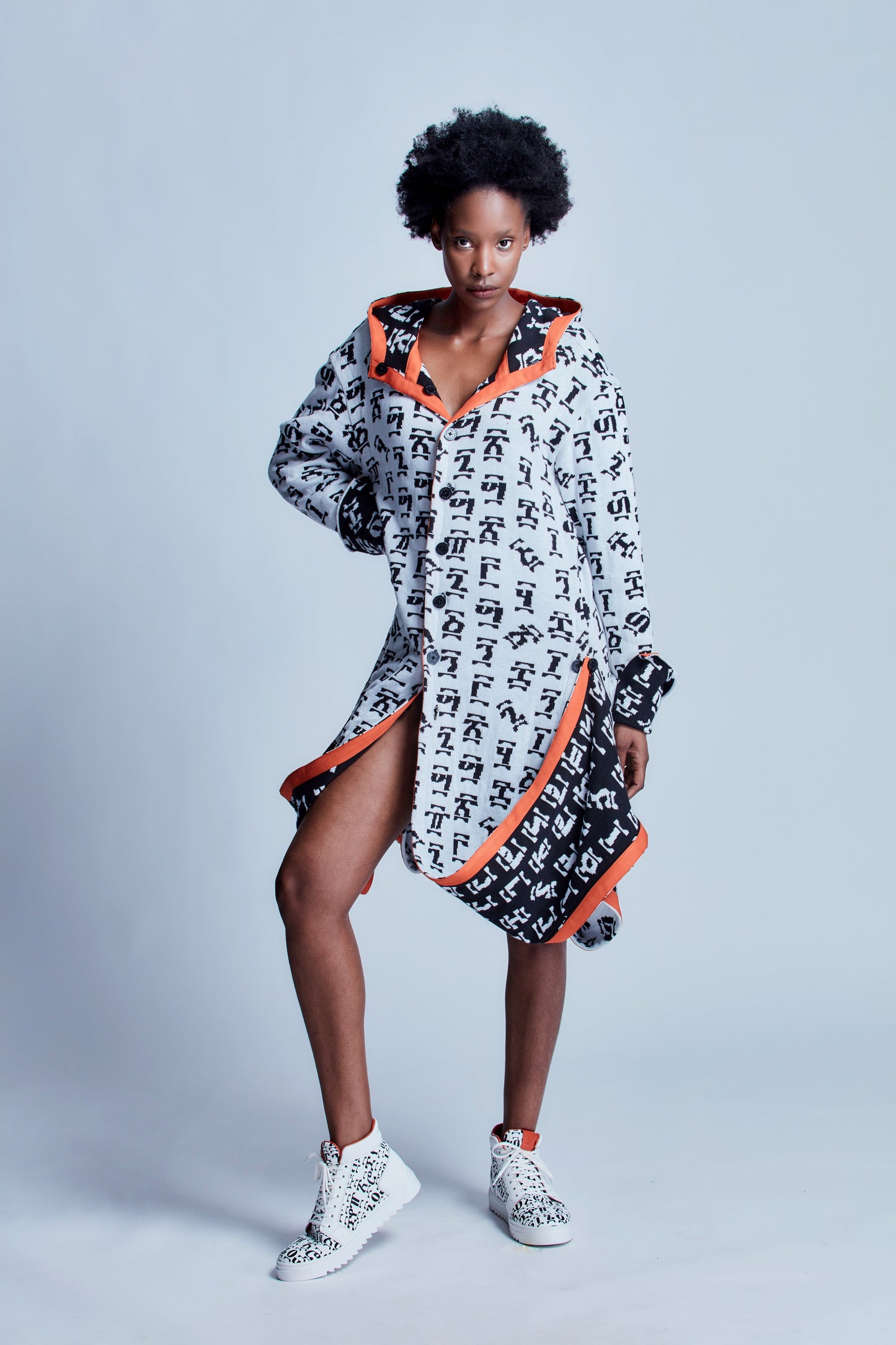 The Lotus Kimono knitted Coat