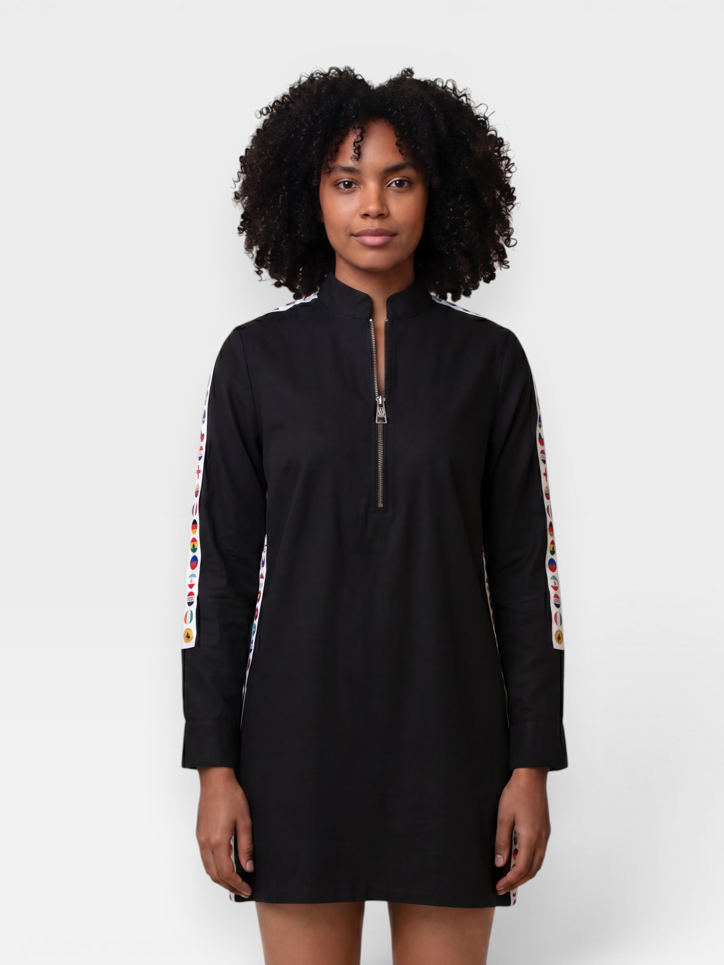 AU48: "Ltd. Ed." World Mathanda Dress — Black
