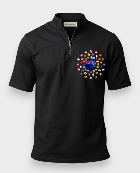 AU48: New Zealand Black Mathanda Shirt