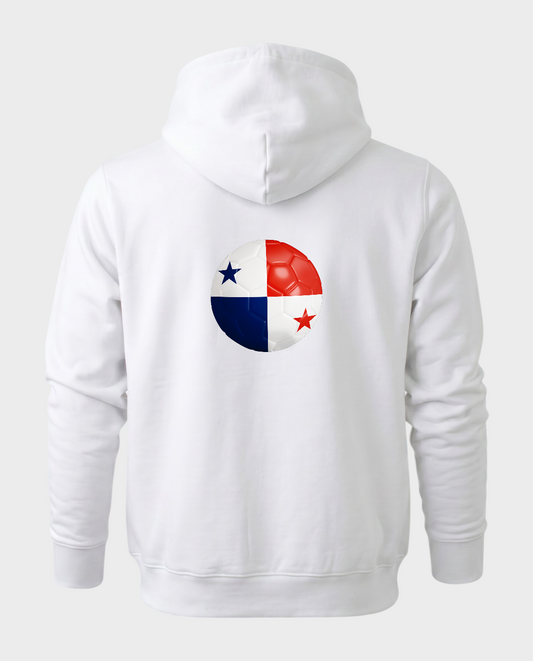 AU48: Panama White Globe Hoodie