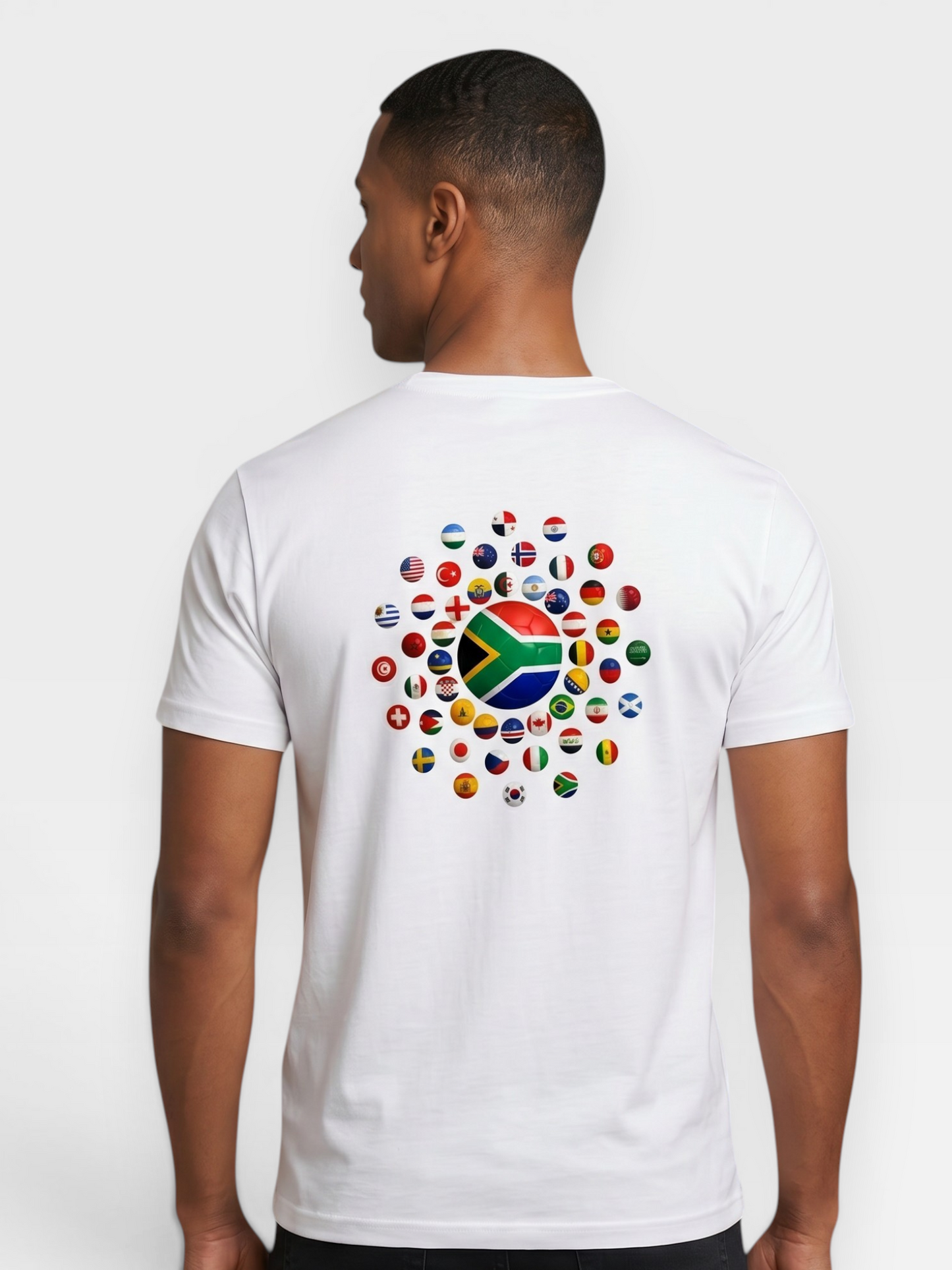 AU48: Austria White Globe T-Shirt