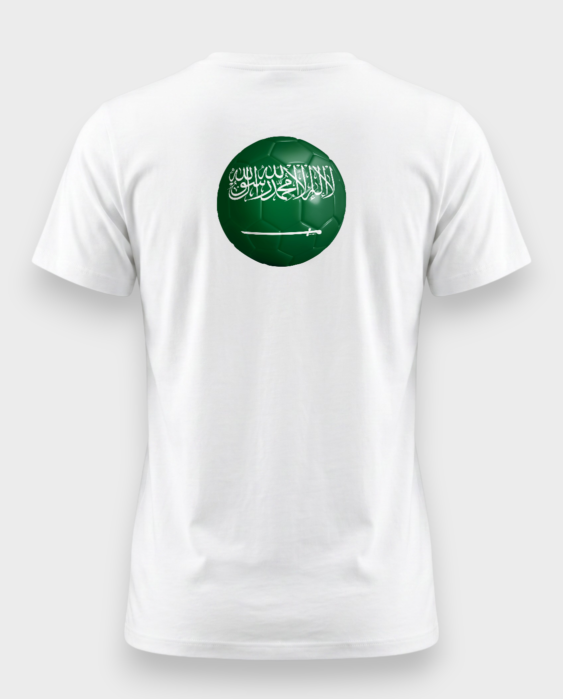 AU48: Saudi Arabia White Globe T-Shirt