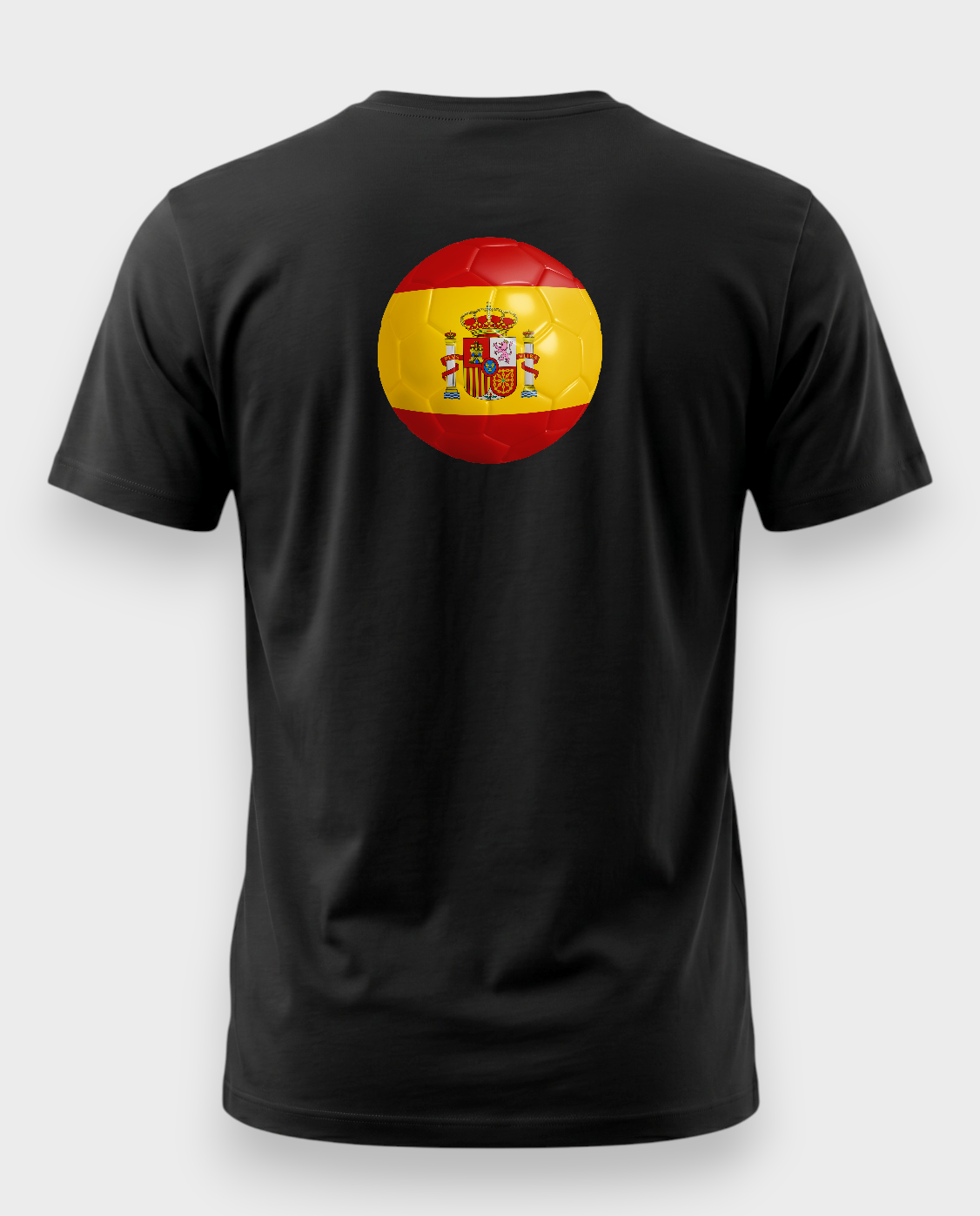 AU48: Spain Black Globe T-Shirt