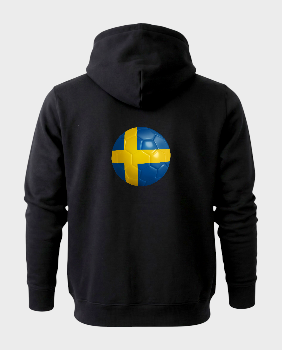 AU48: Sweden Black Globe Hoodie