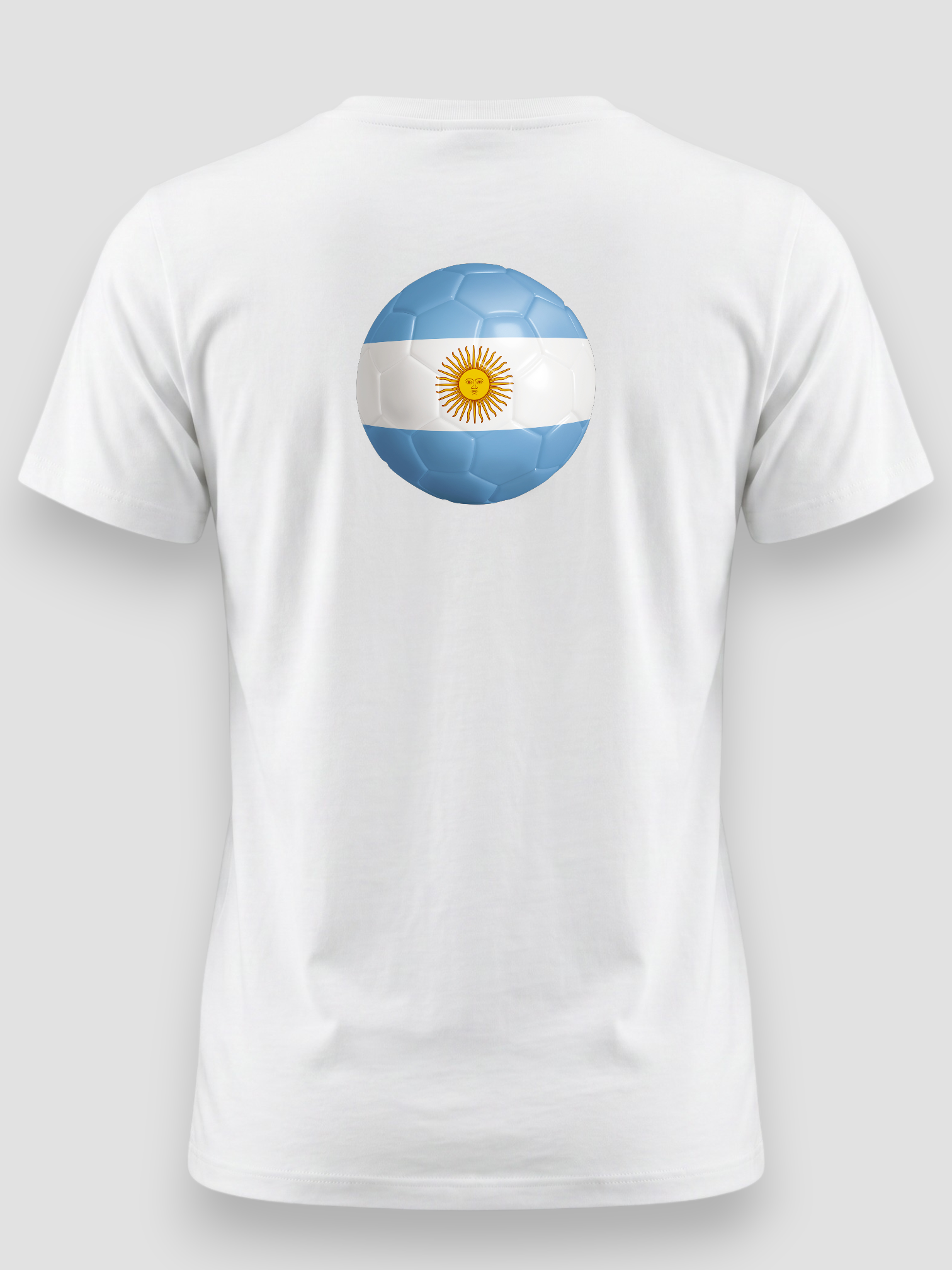 AU48: Korea Republic White Globe T-Shirt