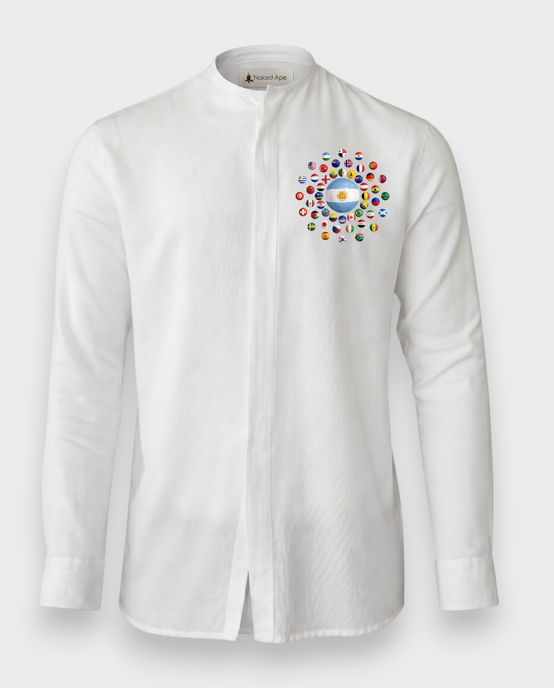 AU48: Argentina "Ltd. Ed." Grootman White Shirt