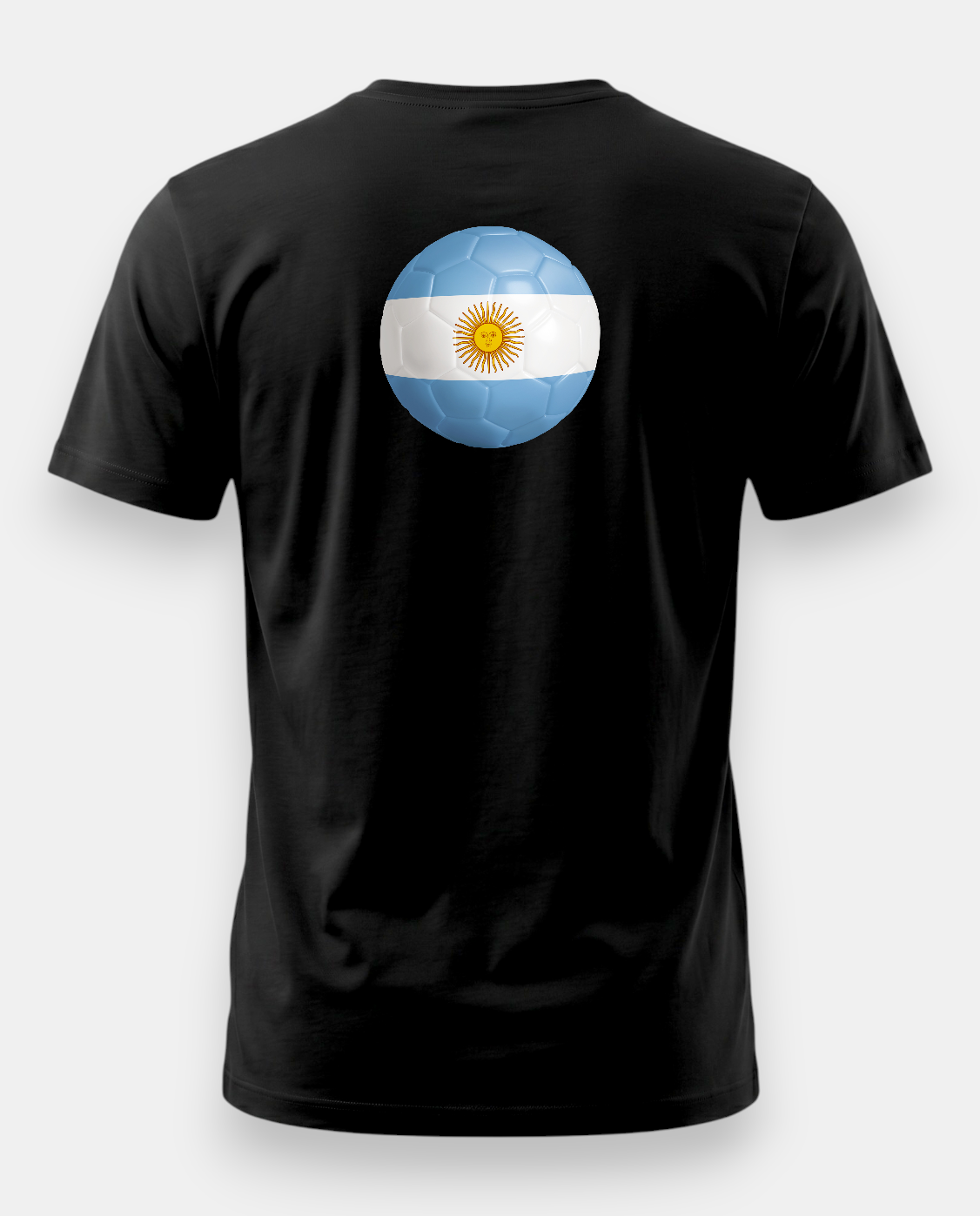 AU48: Argentina Black Globe T-Shirt