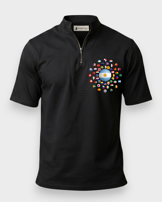 AU48: Argentina Black Mathanda Shirt