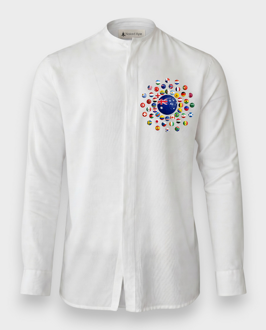 AU48: Australia "Ltd. Ed." Grootman White Shirt