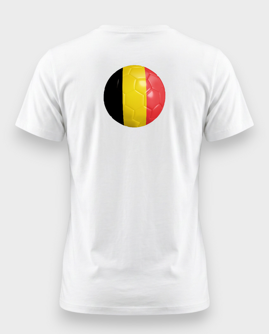 AU48: Belgium White Globe T-Shirt