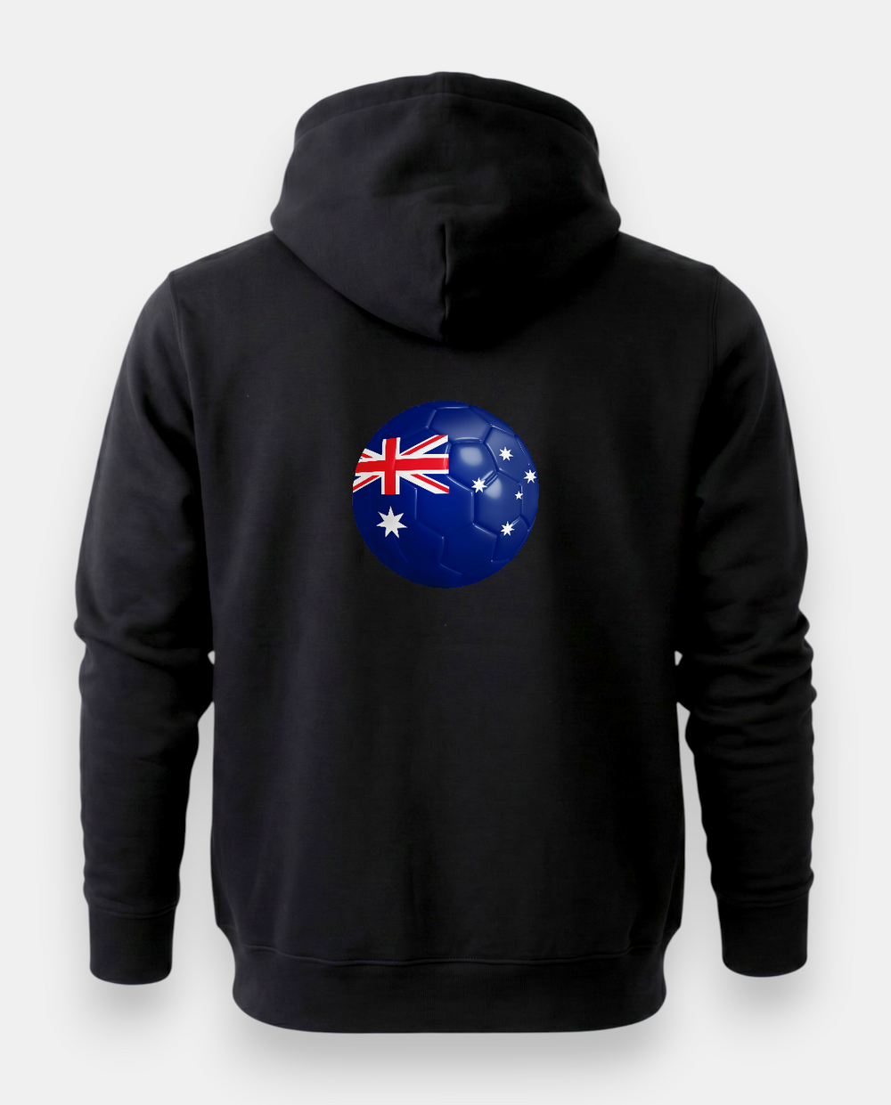 AU48: Australia Black Globe T-Shirt
