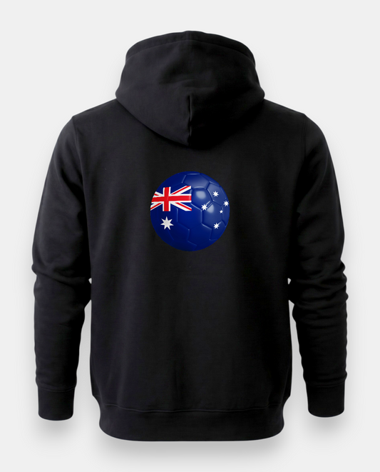 AU48: Australia Black Globe T-Shirt
