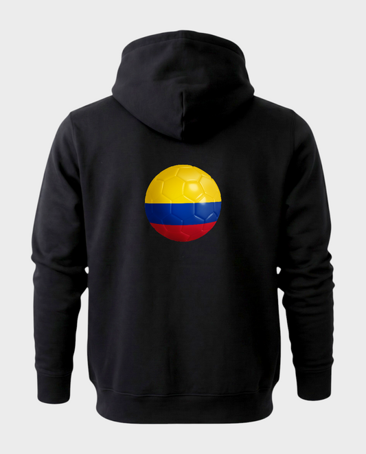 AU48: Colombia Black Globe Hoodie