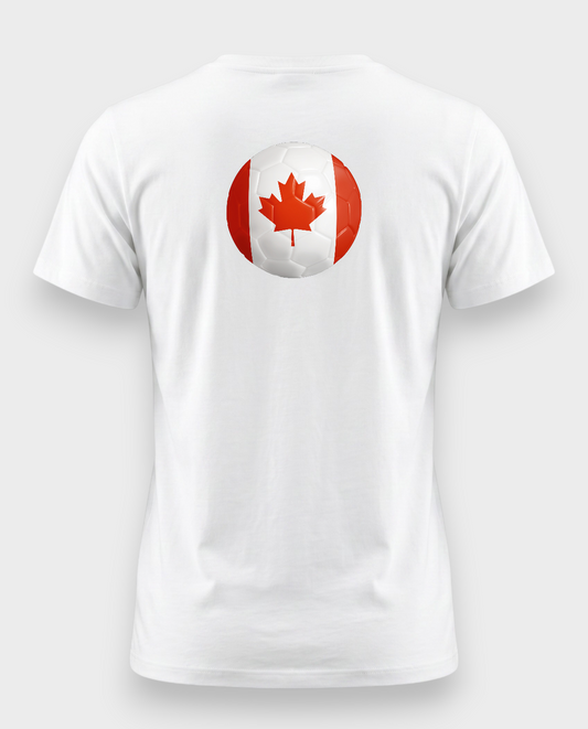 AU48: Canada White Globe T-Shirt