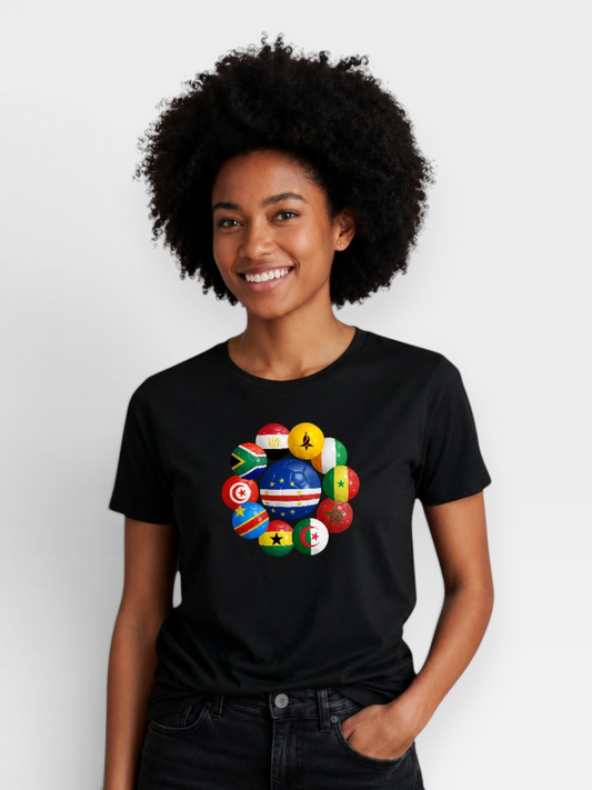 The 48 Collection: Cape Verde Tee — Black & White