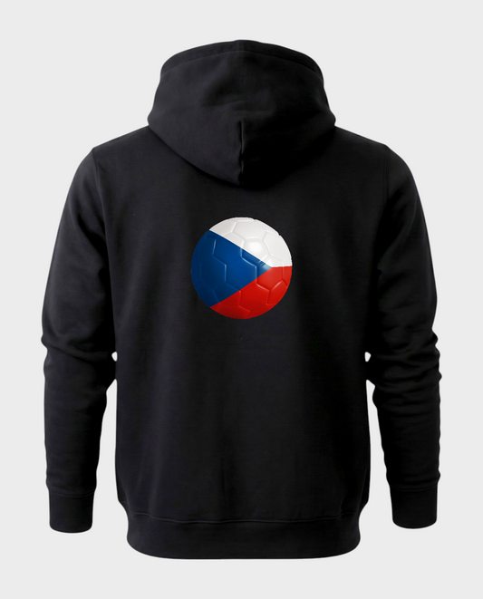 AU48: Czechia Black Globe Hoodie