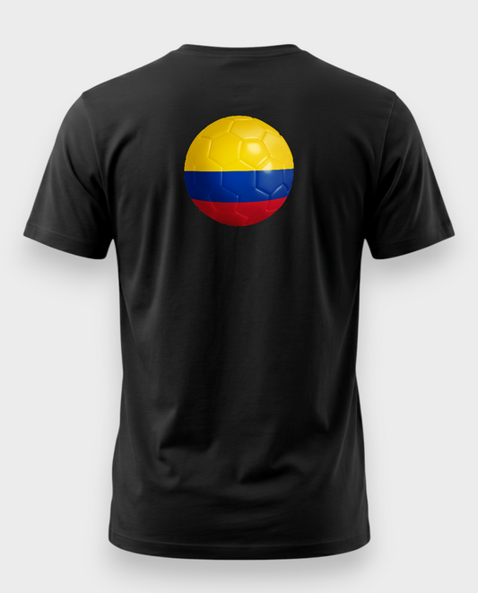AU48: Colombia Black Globe T-Shirt