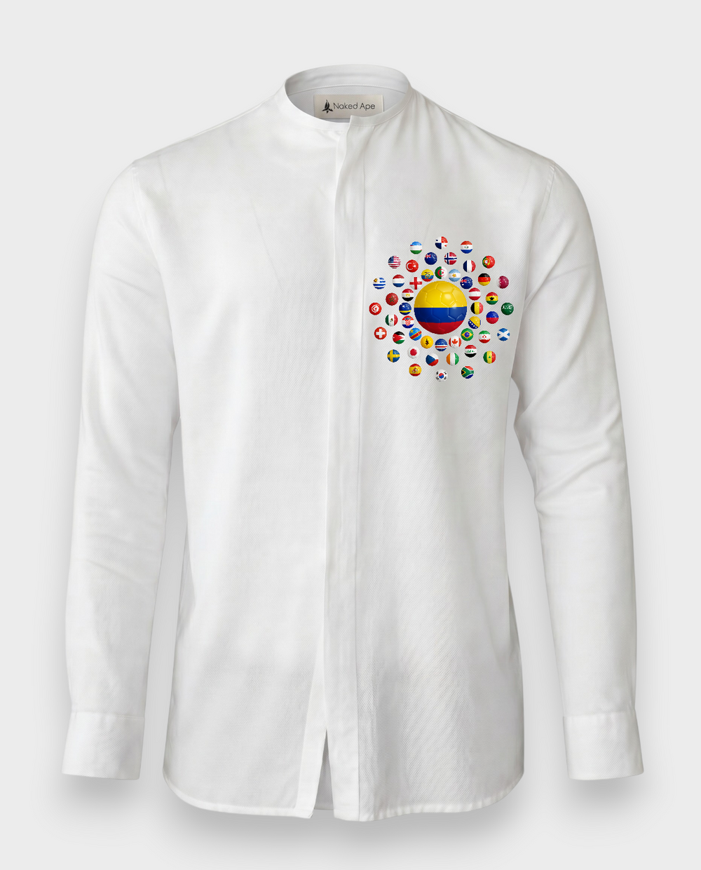 AU48: Colombia "Ltd. Ed." Grootman White Shirt