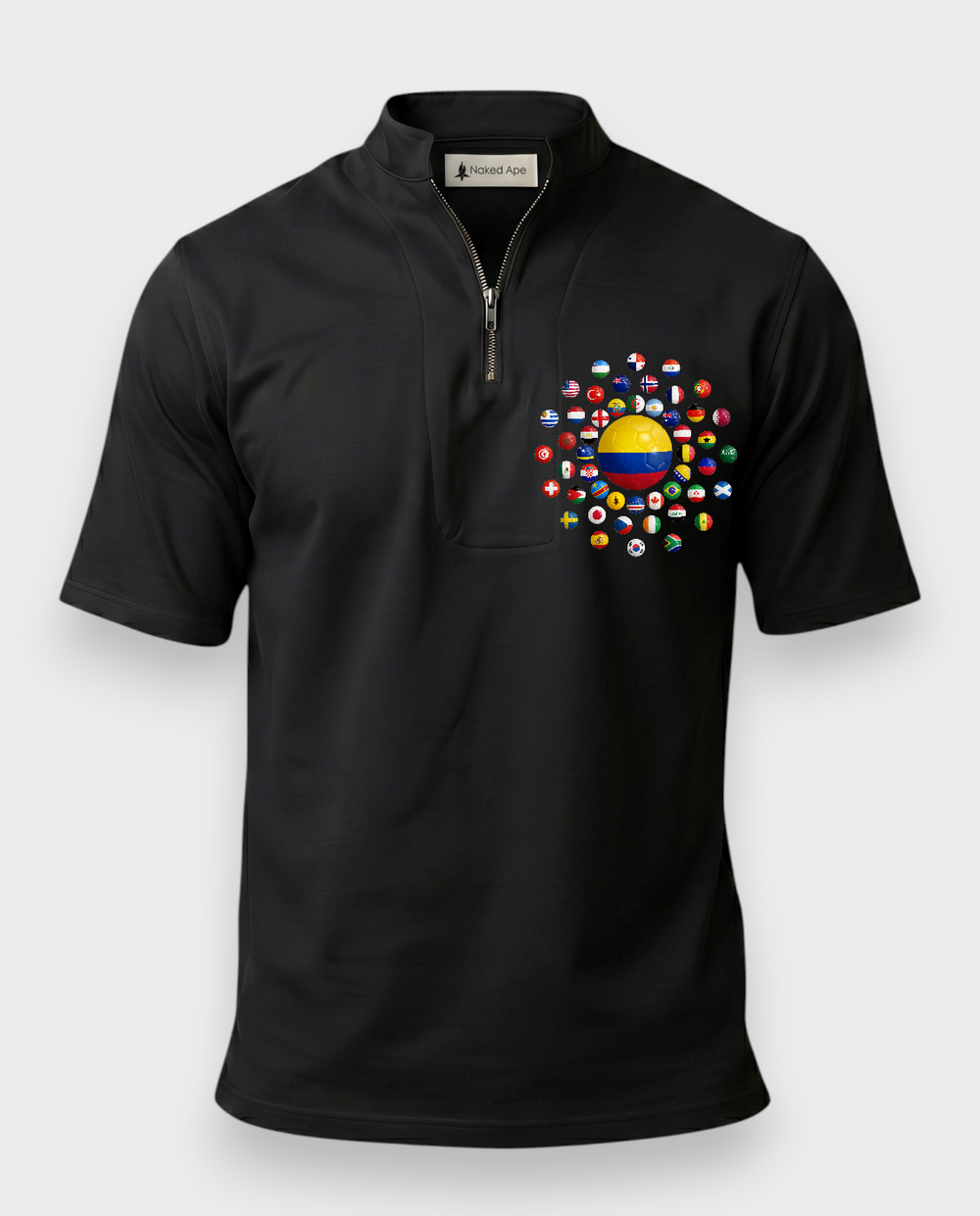 AU48: Colombia Black Mathanda Shirt