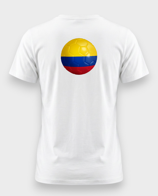 AU48: Colombia White Globe T-Shirt