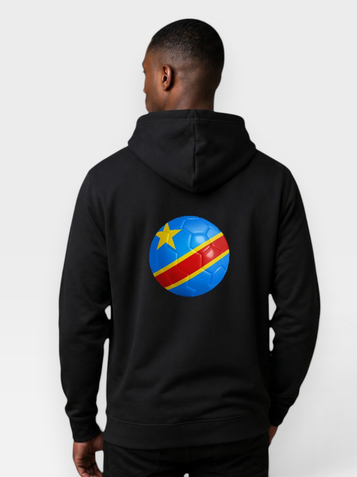 The 48 Collection: DR Congo AU Galaxy Hoodie — Black