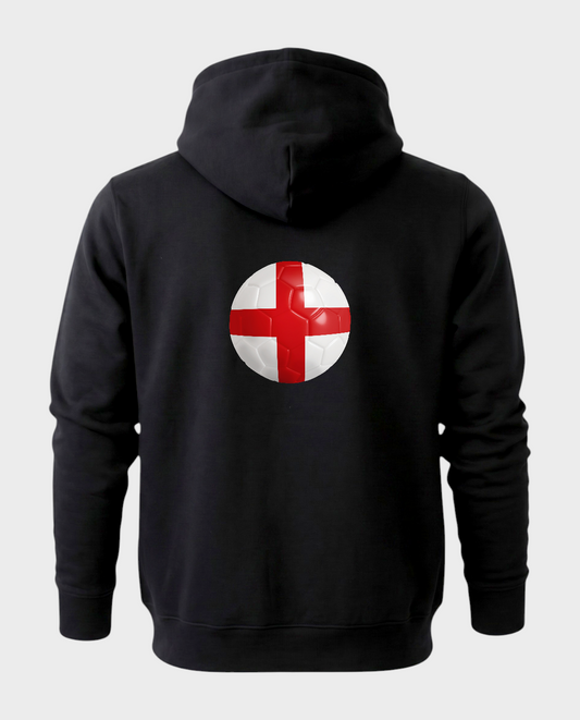 AU48: England Black Globe Hoodie