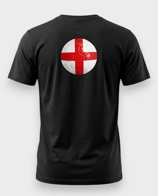 AU48: England Black Globe T-Shirt